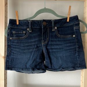 American Eagle stretch denim shorts